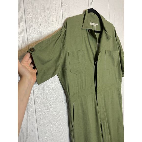 CHRISTY DAWN The Penny Sage Linen Jumpsuit XL - Picture 7 of 13